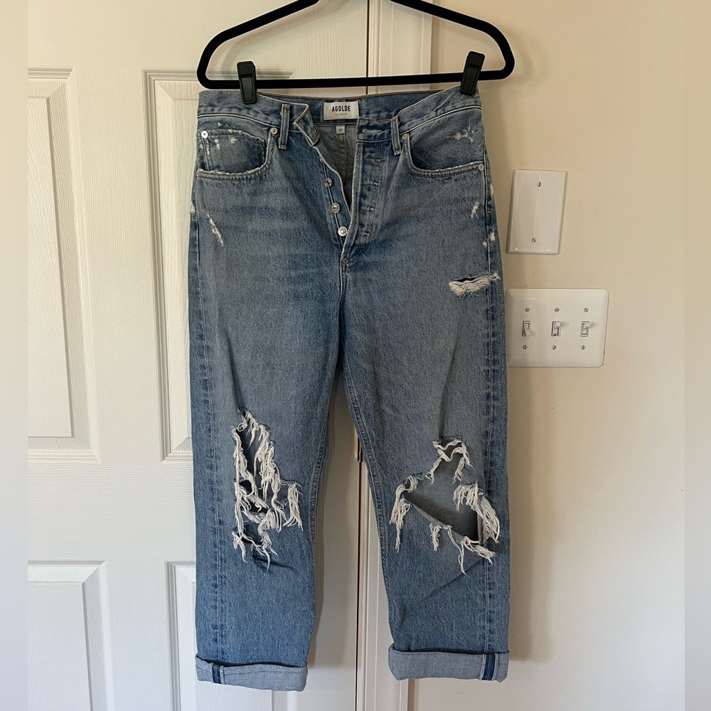 AGOLDE 90’s Mid Rise Jean in Fallout